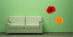 43 Naklejka dekoracyjna Decostickers Poppy Art