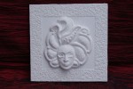 Płaskorzeźba duża Venetian mask 20 x 20 cm