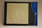 Płaskorzeźba średnia Strzelec 22 x 21 cm