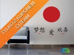 Naklejka dekoracyjna Decostickers Japan -CITEAM