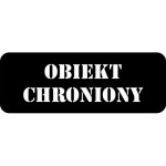 Szablon ostrzegawczy "Obiekt chroniony" 
