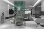 Kurtyna dekoracyjna Train