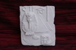 Płaskorzeźba standard Tutanchamon 13 x 15 cm