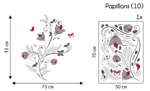 Papillons - hit decor