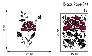 Black rose - hit decor